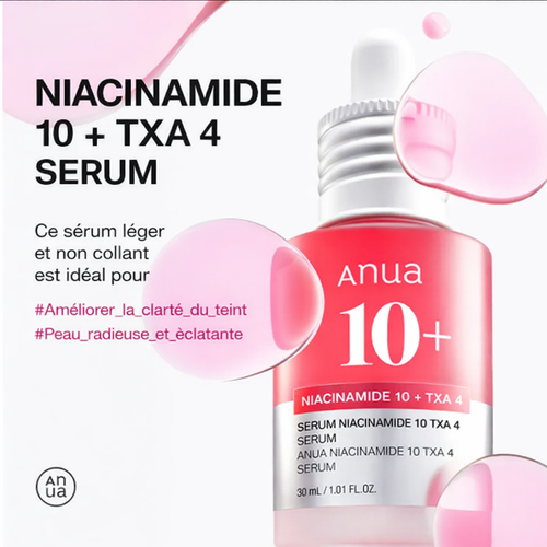 Anua-Niacinamide 10 TXA 4 Serum Bundle Set - Pack Duo - Sérum visage éclaircissant anti-taches
