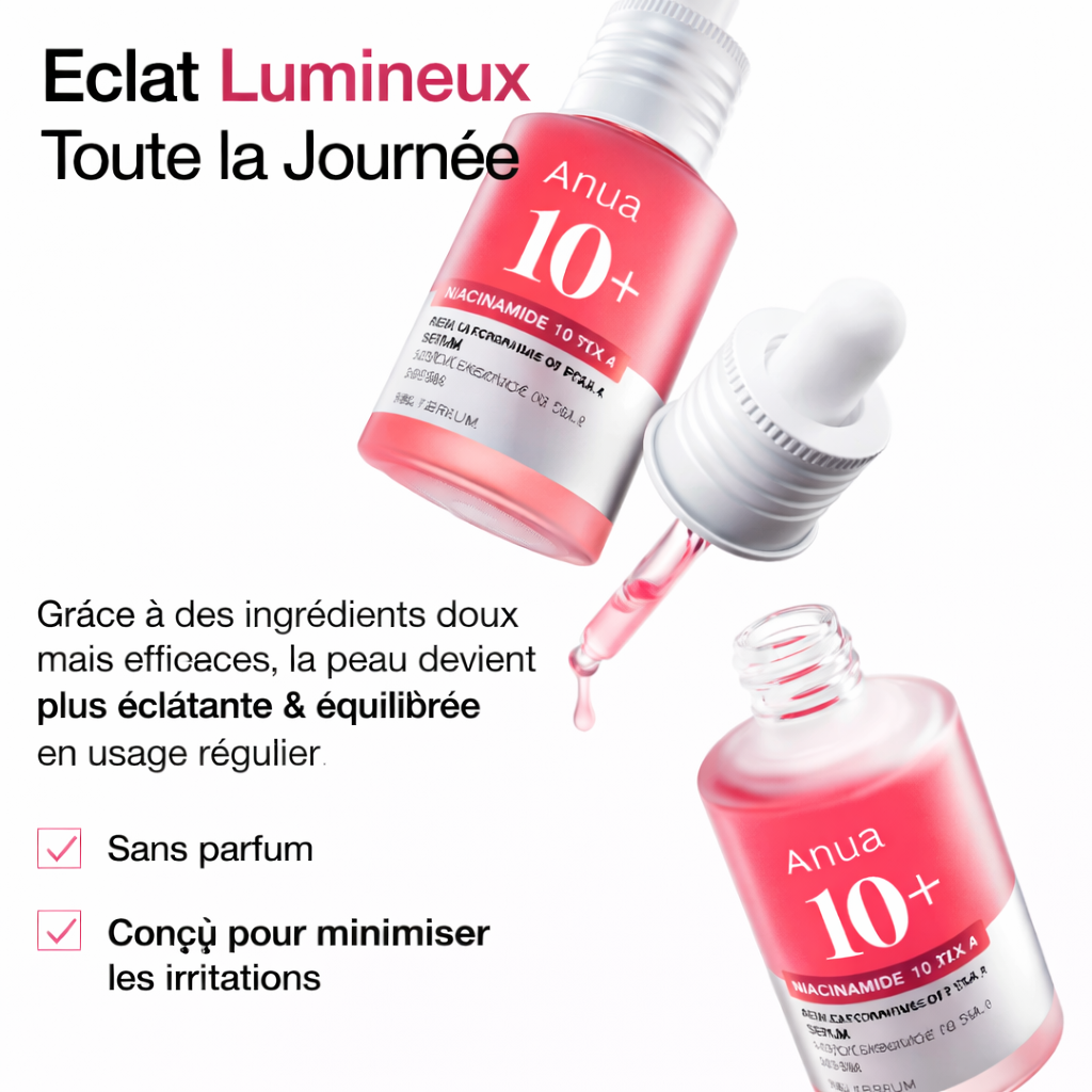 Anua-Niacinamide 10 TXA 4 Serum Bundle Set - Pack Duo - Sérum visage éclaircissant anti-taches