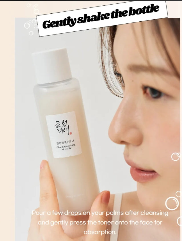Beuty of jesoson- Glow Replenishing Rice Milk - Lotion lait de riz éclat