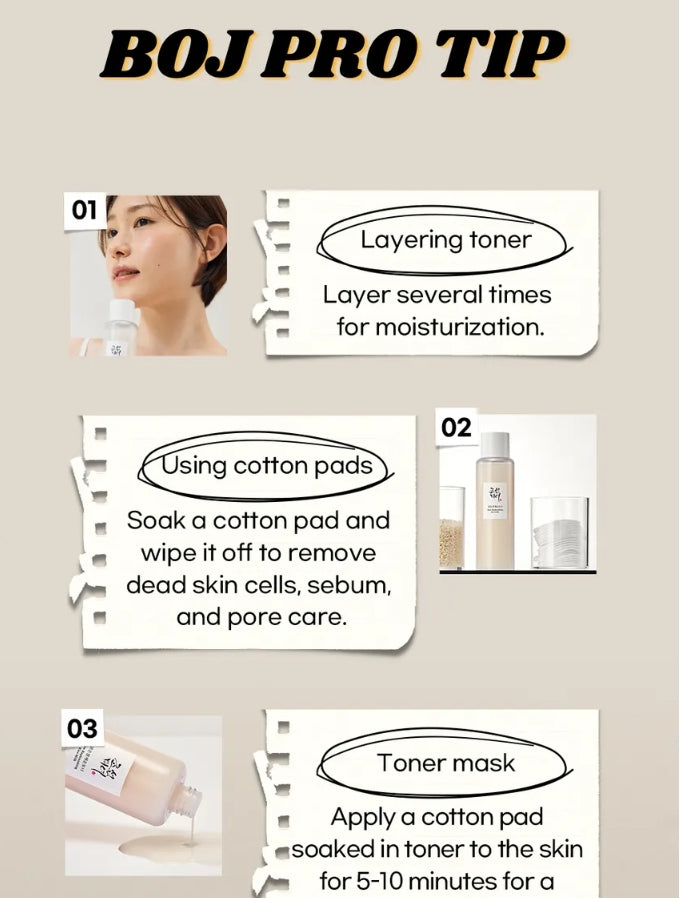 Beuty of jesoson- Glow Replenishing Rice Milk - Lotion lait de riz éclat