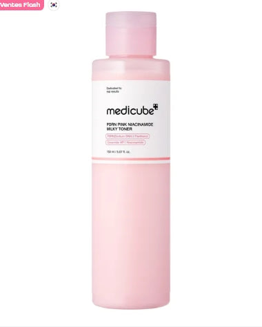 medicube PDRN Pink Niacinamide Milky Toner - Tonique unifiant