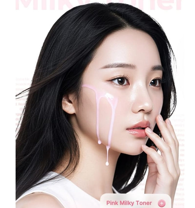 medicube PDRN Pink Niacinamide Milky Toner - Tonique unifiant