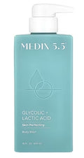 Medix 5.5, Body Wash, Skin Perfecting, Glycolic + Lactic Acid, 15 fl oz (444 ml)