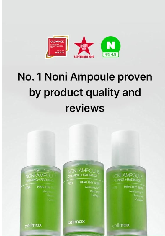 climax Noni Ampoule Calming + Radiance Jumbo