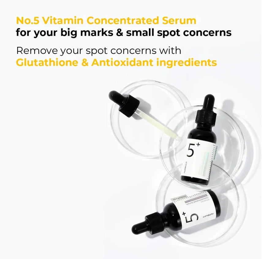 NumbuzinNo.5+ Glutathione Vitamin Concentrated Serum - Sérum