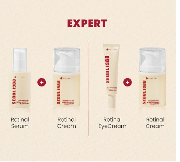 SEOUL 1988 Eye Cream : Rétinal liposome 4 % + extrait de haricot fermenté - Crème contour des yeux