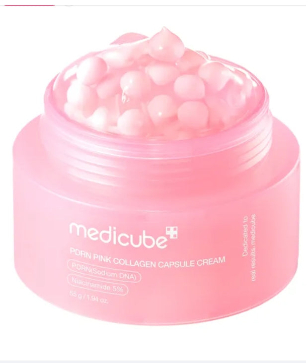 Meducube PDRN Pink Collagen Capsule Cream - Crème