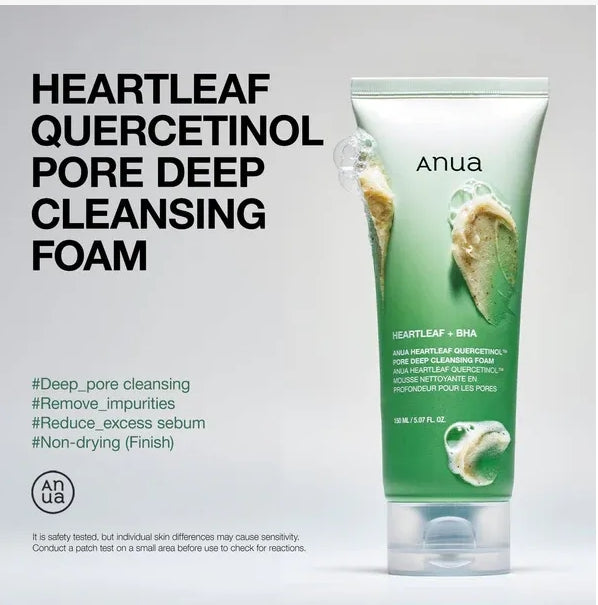 Heartleaf Quercetinol Pore Deep Cleansing Foam - Mousse nettoyante