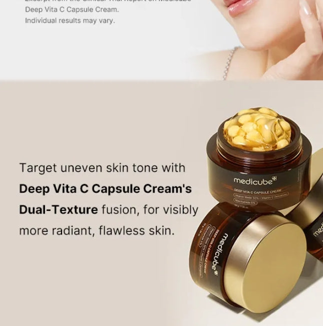 Deep Vita C Capsule Cream - Crème éclaircissante