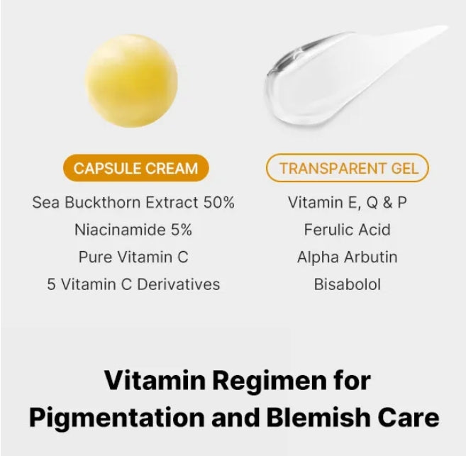 Deep Vita C Capsule Cream - Crème éclaircissante