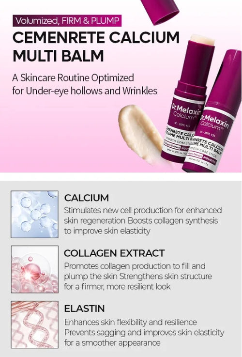 Cemenrete Calcium Volume Multi Balm - Baume contour des yeux