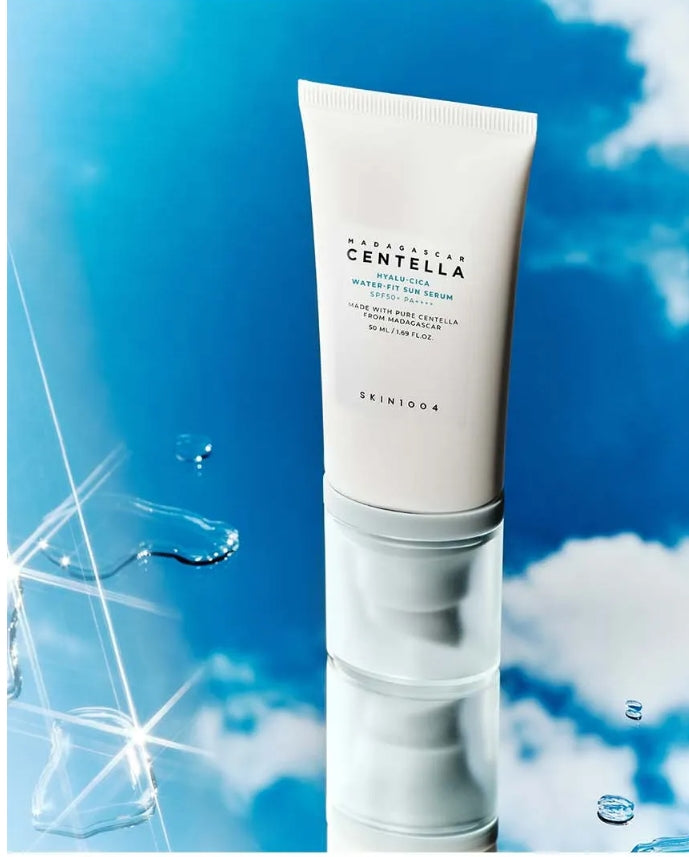 skin1004-Madagascar Centella Hyalu-Cica Water-Fit Sun Serum - Sérum solaire