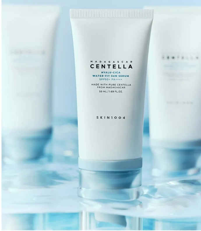 skin1004-Madagascar Centella Hyalu-Cica Water-Fit Sun Serum - Sérum solaire
