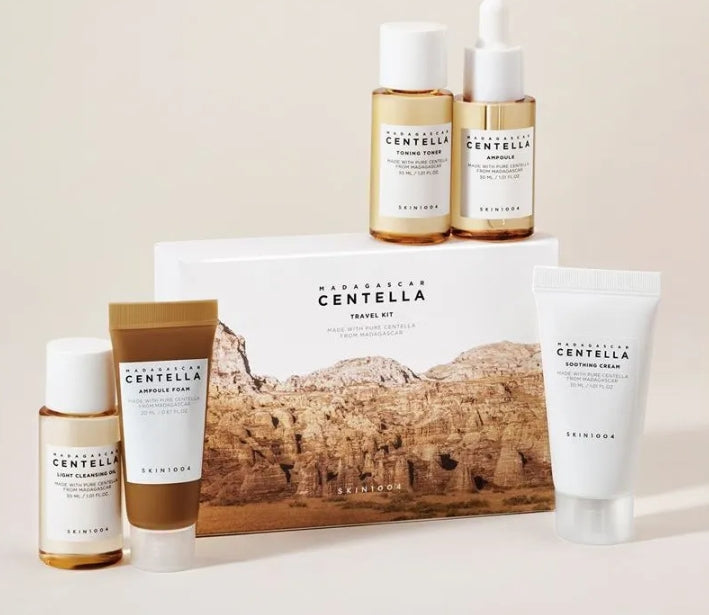 Skin1004 Madagascar Centella Travel Kit - Coffret Soin Visage format voyage