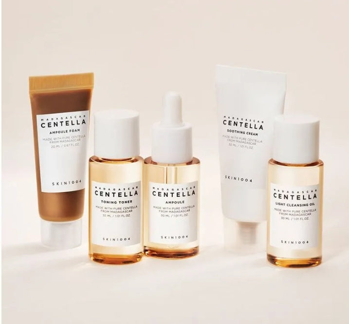 Skin1004 Madagascar Centella Travel Kit - Coffret Soin Visage format voyage