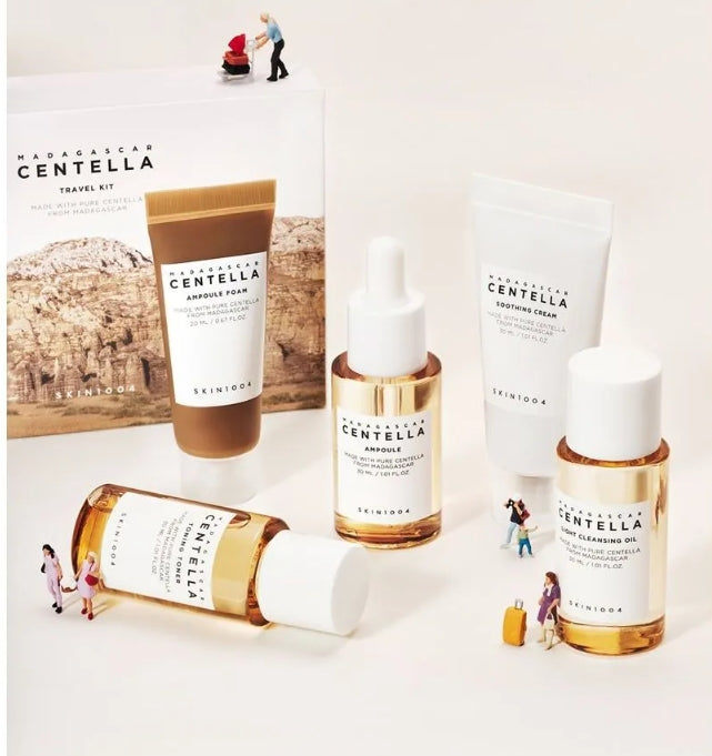 Skin1004 Madagascar Centella Travel Kit - Coffret Soin Visage format voyage